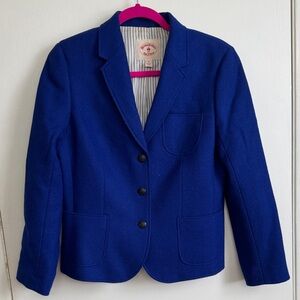 Brooks Brothers Blue Blazer with Red Fleece Label